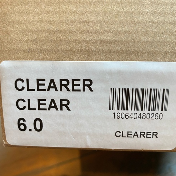 Steve Madden Clear Sandals - Picture 7 of 7